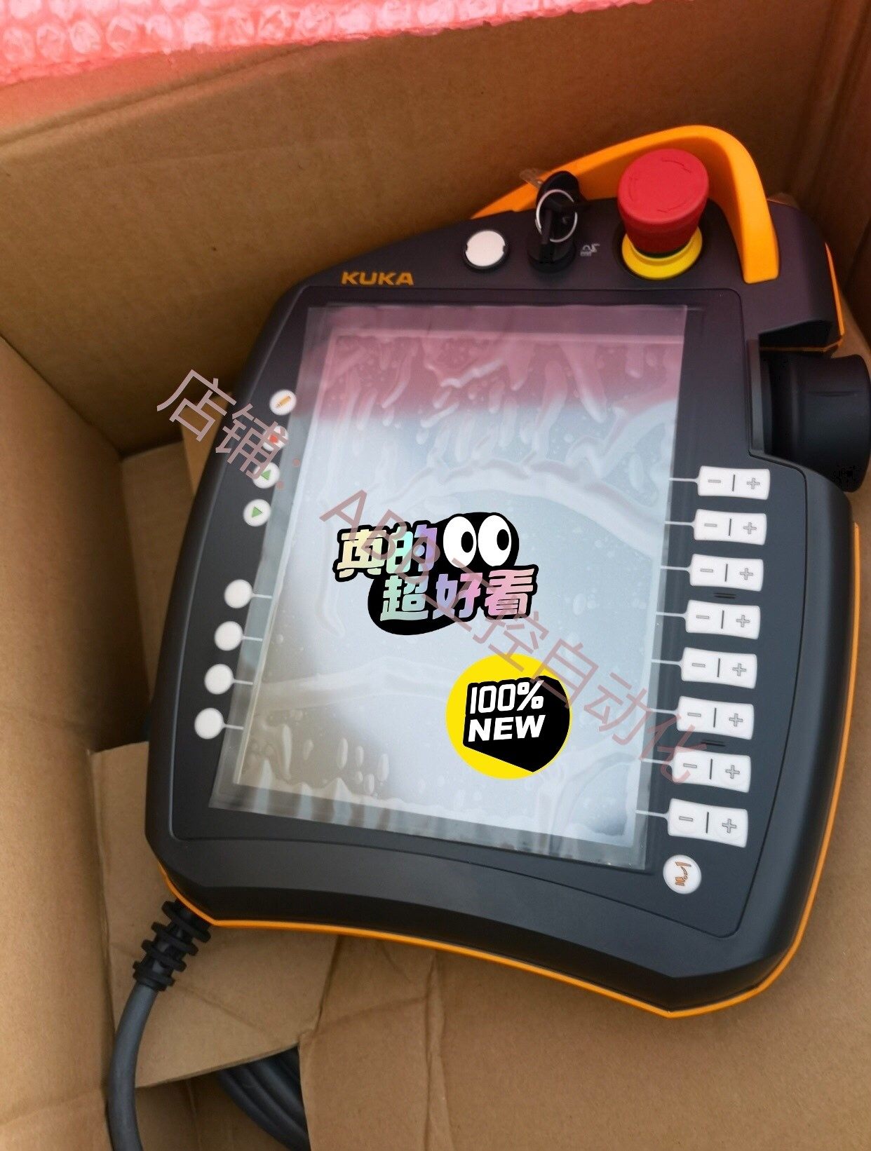 00-168-334库卡机器人kuka c4示教器手柄全新