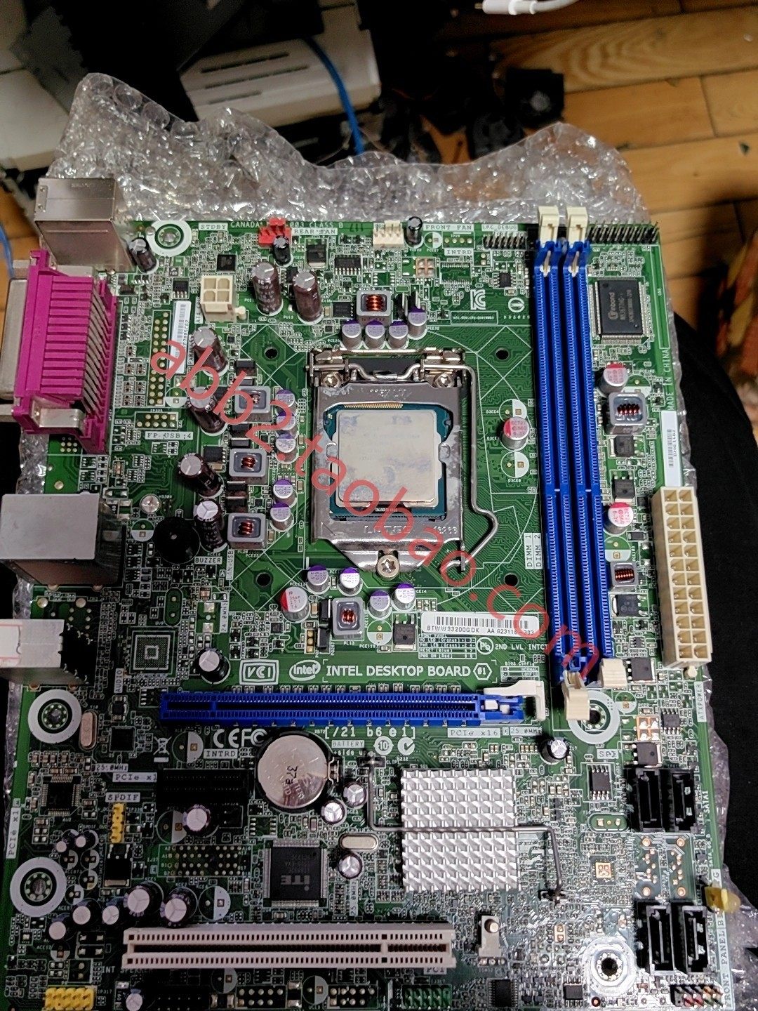 intel desktop board h61工控机主板