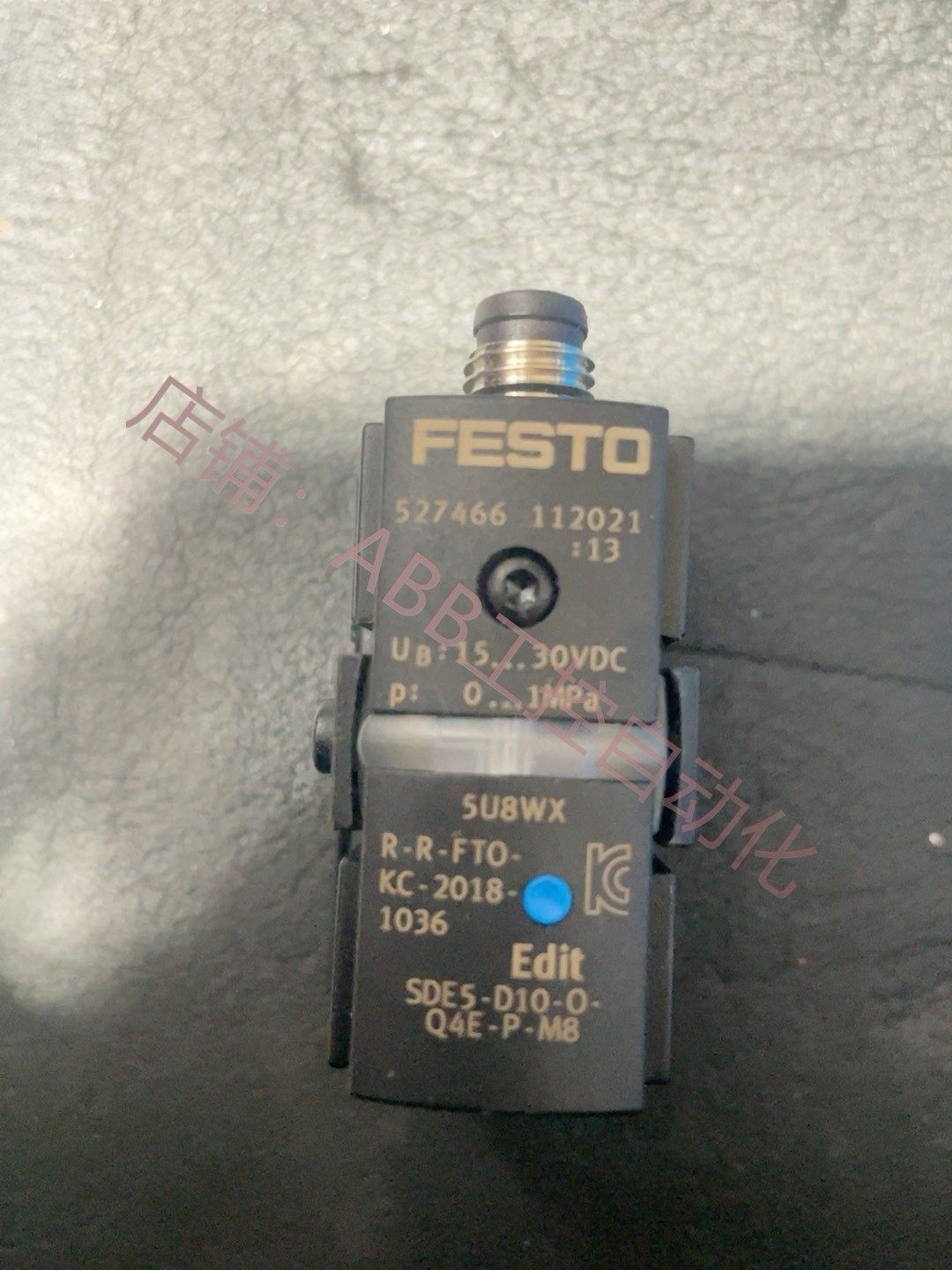 费斯托festo德国全新压力开关压力感应器 sde5-d10-o-q4e-p-m8