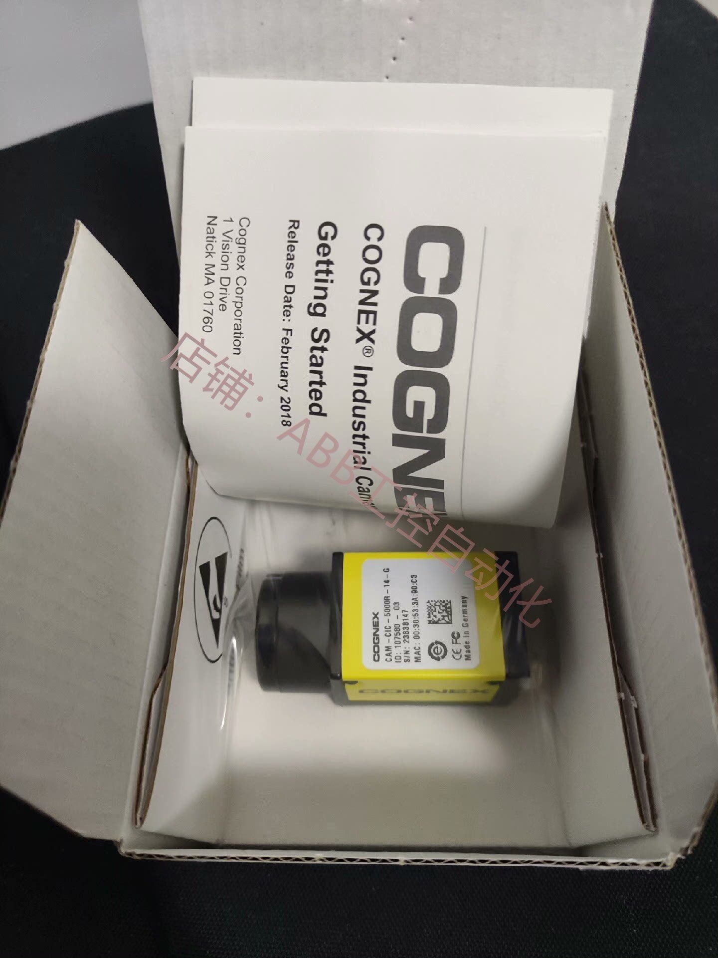 康耐视cam-cic-5000r-14-g工业相机多个 全新