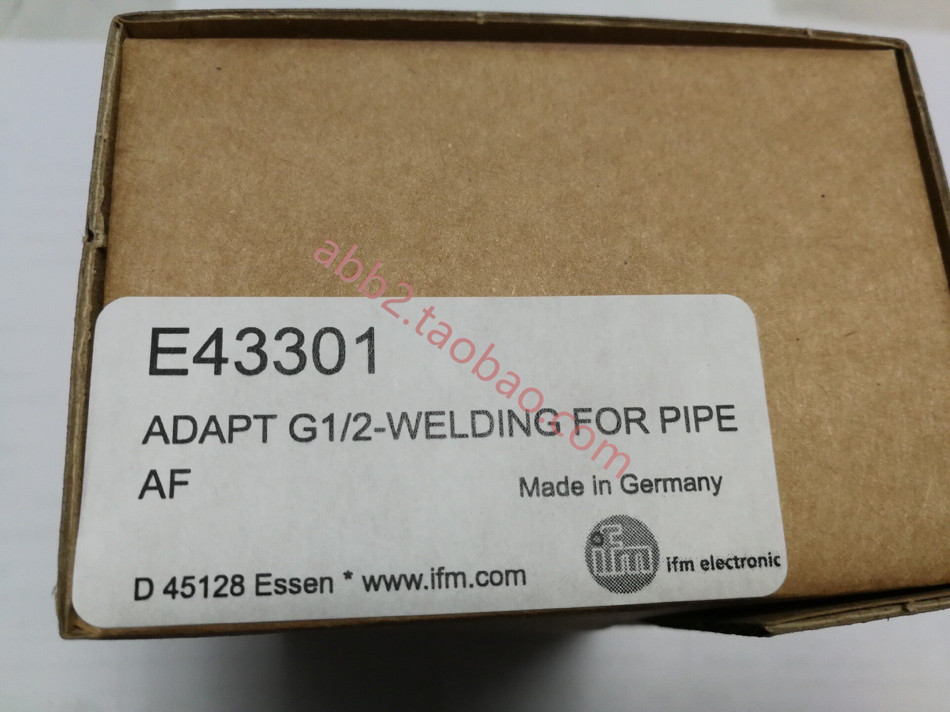 下德国ifm易福门全新压力位传感器焊接附件1 个