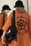 夏季2023新款芒星宽松短袖T恤潮男女中性半袖体恤衫C307-T93-P38，男装T恤，电商C307