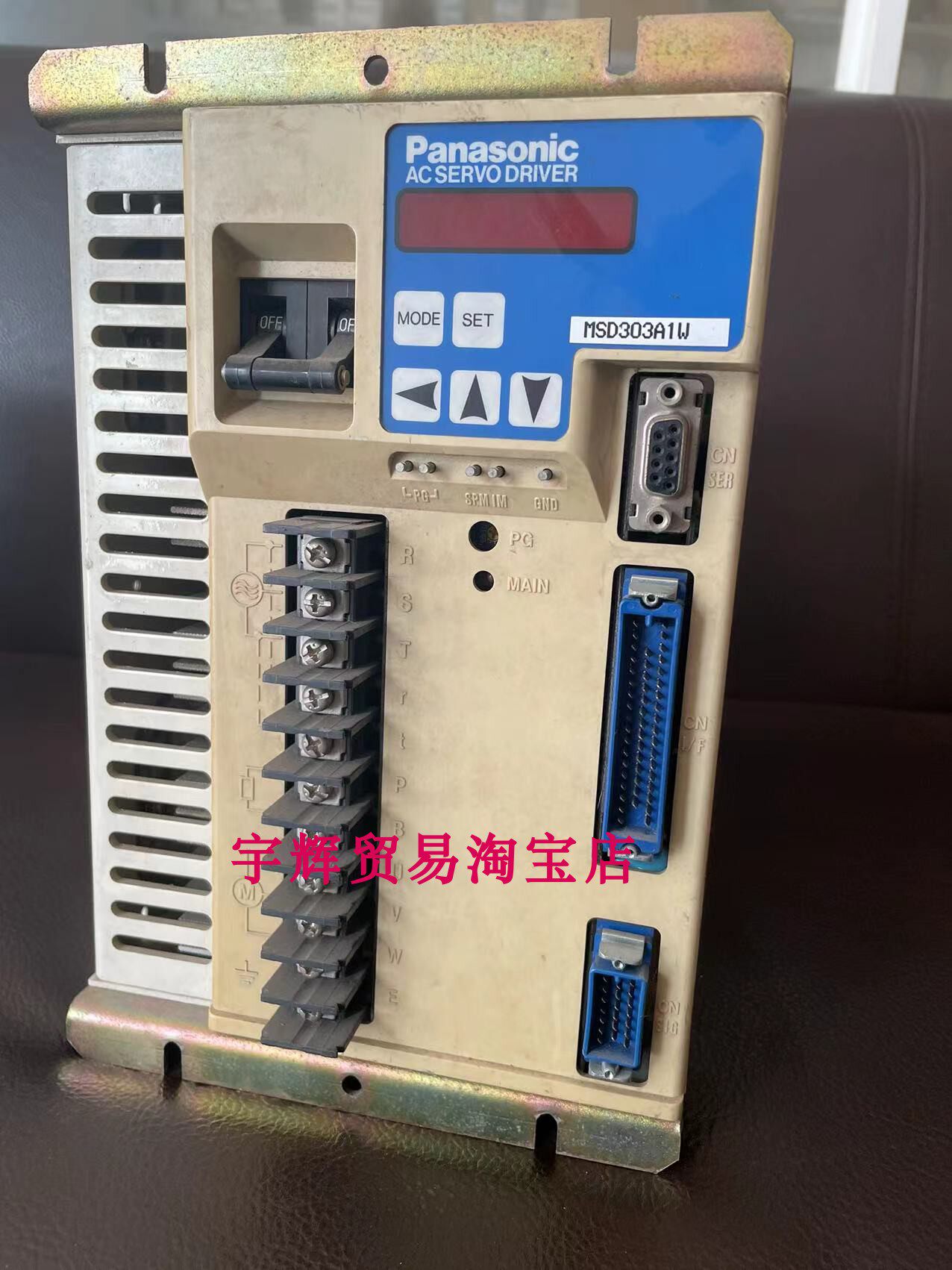 原装 二手 PANASONIC松下伺服电机马达MSD303A1W惊爆低价掌柜推荐