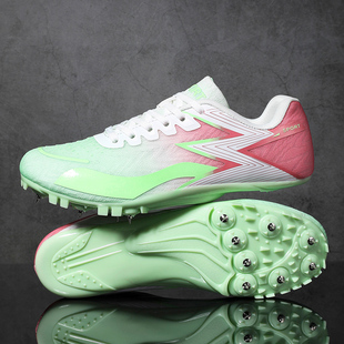 2025新款夏季透气短跑钉鞋男女款初中学生中考体考专业钉子运动鞋