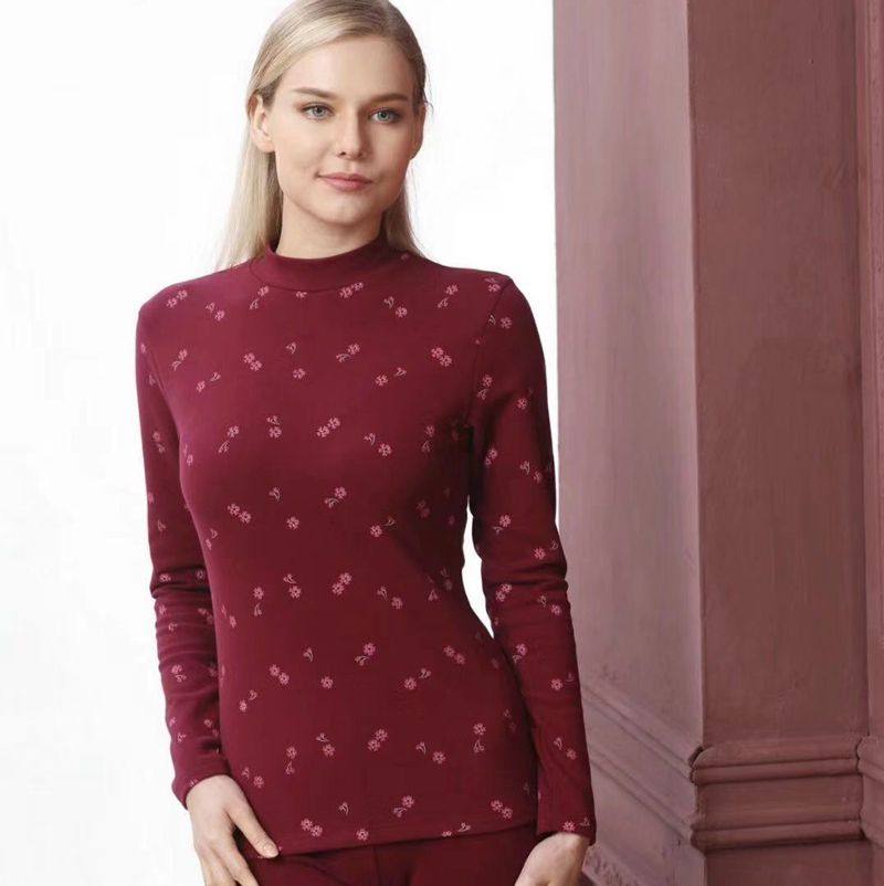 芬格兰女士高领保暖内衣套装 加厚舒绒棉秋衣裤保暖内衣34395,女士内衣/男士内衣/家居服,保暖套装,淘宝优惠券,粉丝福利购,淘宝优惠卷