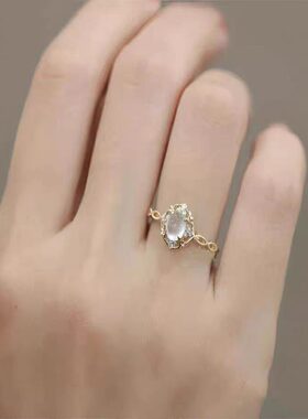 新款气质浪漫高级感戒指女甜美