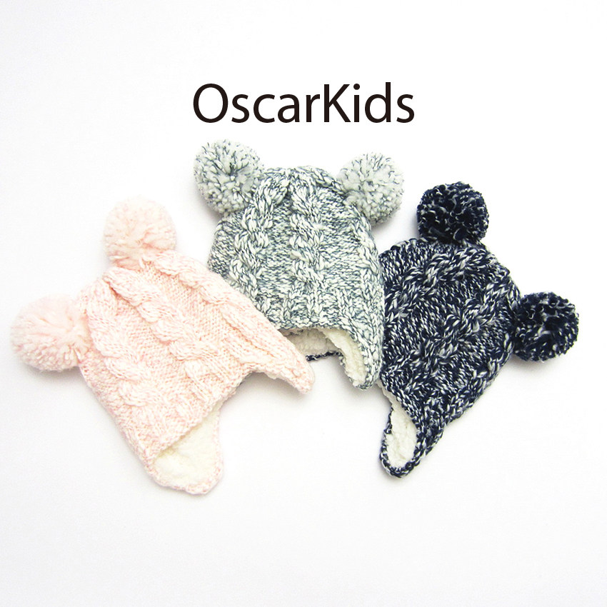 套头帽奥斯卡欧美单加绒棒针保暖加厚护耳帽三色款秋冬新品包头帽|ruв категории Детская одежда, шляпа/шарф/маска/перчатки/наушники/ноги рукав, шляпа - от Buy2taobao.com для оказания профессиональной услуги покупки агента Taobao