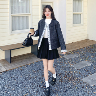 现货2025年秋装 蕾丝小香风外套XW3302P175K268 新款