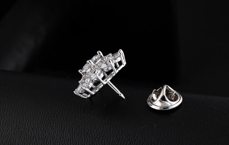 Broche femme en Zircon diamant - Ref 1170599 Image 5