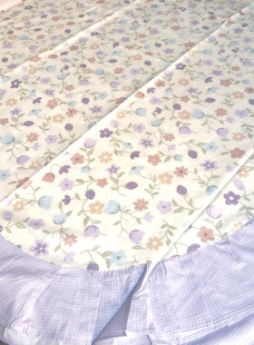 多款正品春旺100%精梳棉全棉斜纹ab版双人床单床裙230*250