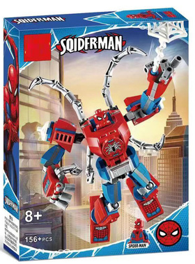 超级英雄系列蜘蛛侠机甲76146男孩拼装中国积木儿童玩具礼物11496