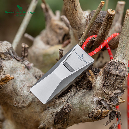 必唯纯钛口哨户外求生哨救生哨子地震应急哨便携超轻防水耐腐蚀