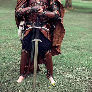 COLDSTEEL-美国冷钢 88WGS超大双手巨剑复古长剑工艺收藏品未开刃