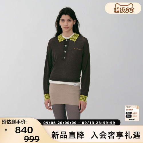 女绵羊毛针织衫NODIRECTION