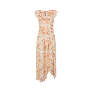 新款 TACH CLOTHING 春季 连衣裙银泰百货 女士印花迷你长款