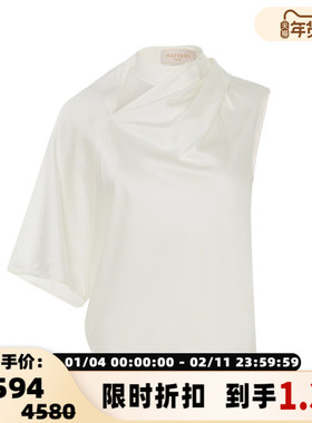 【折扣】MATERIEL 女士休闲时尚款简约设计图案长袖上衣银泰