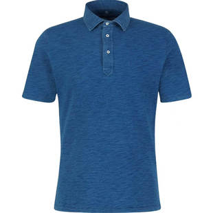 Brunello POLO衫 Cucinelli 混色效果平纹针织修身 301596 男士