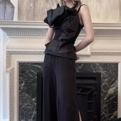 Maison 301596 女士不规则吊带上衣银泰百货精品 Margiela 春夏款