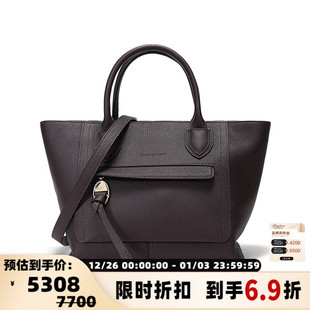 Longchamp珑骧 300095 女士MAILBOX系列手提单肩包电脑包中号银泰