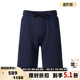 HUGO系列徽标饰带运动休闲五分短裤 男士 300095 Boss雨果博斯 Hugo