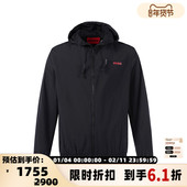Hugo 300095 休闲夹克银泰百货 Boss雨果博斯男士 HUGO系列连帽薄款