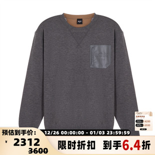 圆领针织毛衣银泰百货 HUGO 休闲男士 25秋冬新款 301574 BOSS