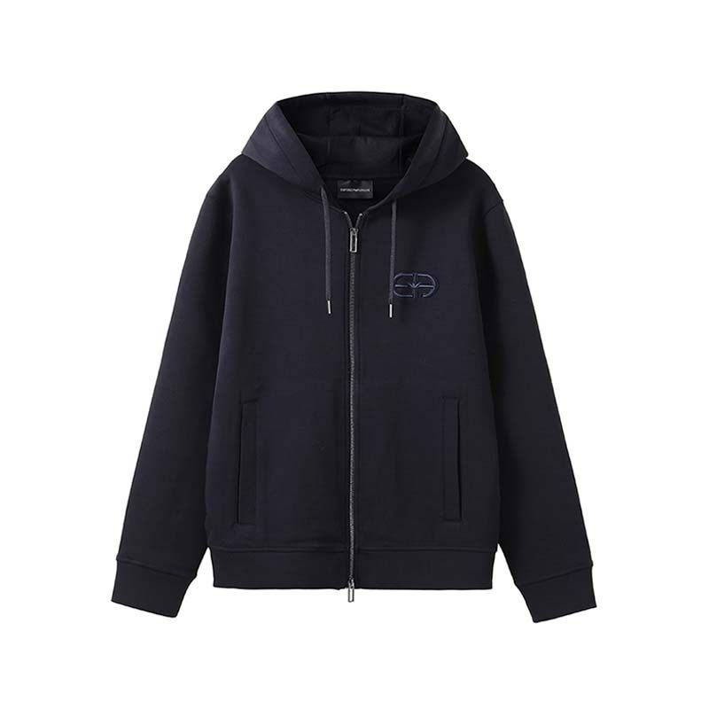 EmporioArmani连帽拉链卫衣