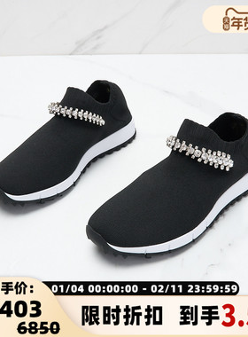 Jimmy Choo女士VERONA简约百搭圆头低帮运动鞋银泰百货精品301596