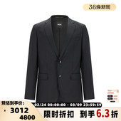 银泰 Hugo black系列两粒单排扣西服西装 男士 300095 Boss雨果博斯