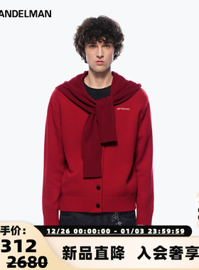 ANN ANDELMAN  25秋冬男女同款披肩连帽针织开衫银泰百货 301286