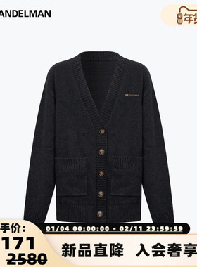 ANN ANDELMAN  秋冬男女同款腊肠狗毛衣开衫外套银泰百货 301286