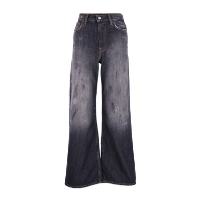 ACNE STUDIOS 水洗微喇牛仔裤25秋冬直筒显瘦女裤银泰百货 301574