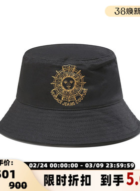 Versace范思哲VJC 男士Sunflower Garland图案渔夫帽银泰 300095