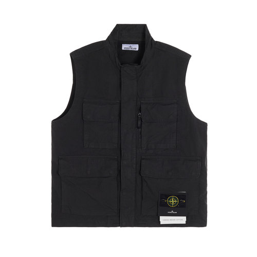 STONE ISLAND 男士25秋冬棉质工装多口袋休闲马甲银泰百货 301574
