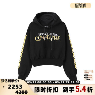 卫衣银泰百货 女士字母胶印连帽长袖 300095 VJC Versace范思哲