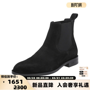 切尔西靴子短靴银泰百货 男士 300095 Boss雨果博斯 Hugo