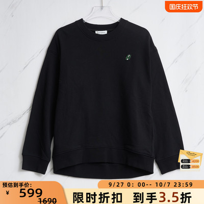 SHORT SENTENCE秋冬女士宽松套头圆领卫衣银泰百货精品 301596