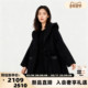 INSPIRE&STORIES 连帽短大衣银泰百货 宽松版 25秋冬新款 女士时尚