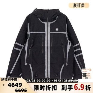 滑雪服外套银泰百货精品 66° 黑色男士 秋冬款 301574 NORTH