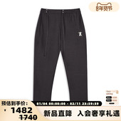 OPEN 银泰百货 女士松紧腰抽绳纯棉休闲裤 26春夏新款