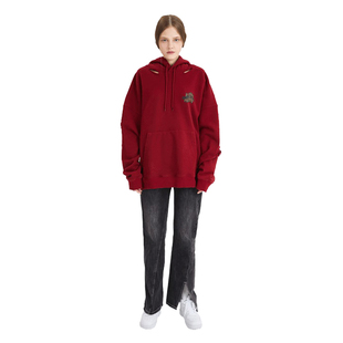 ANN 301286 ANDELMAN女士豹纹印花卫衣