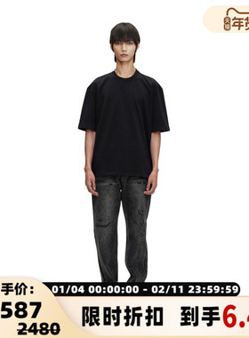THE LAST REDEMPTION 秋冬款男士水洗直筒牛仔裤  301460