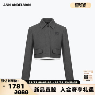 短外套银泰百货 25秋冬女士休闲西装 301286 ANDELMAN ANN
