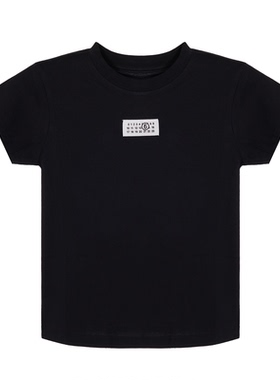 MM6 春夏新款女士字母印花简约短袖圆领T恤银泰百货精品 301574