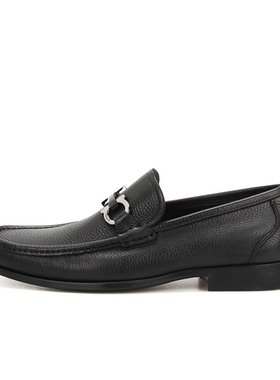 FERRAGAMO/菲拉格慕 男款Gancio饰扣正装休闲皮鞋 301479