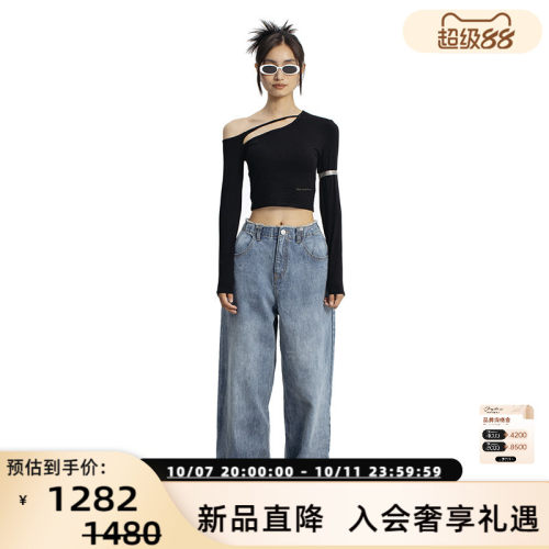 ANNANDELMAN露肩解构上衣
