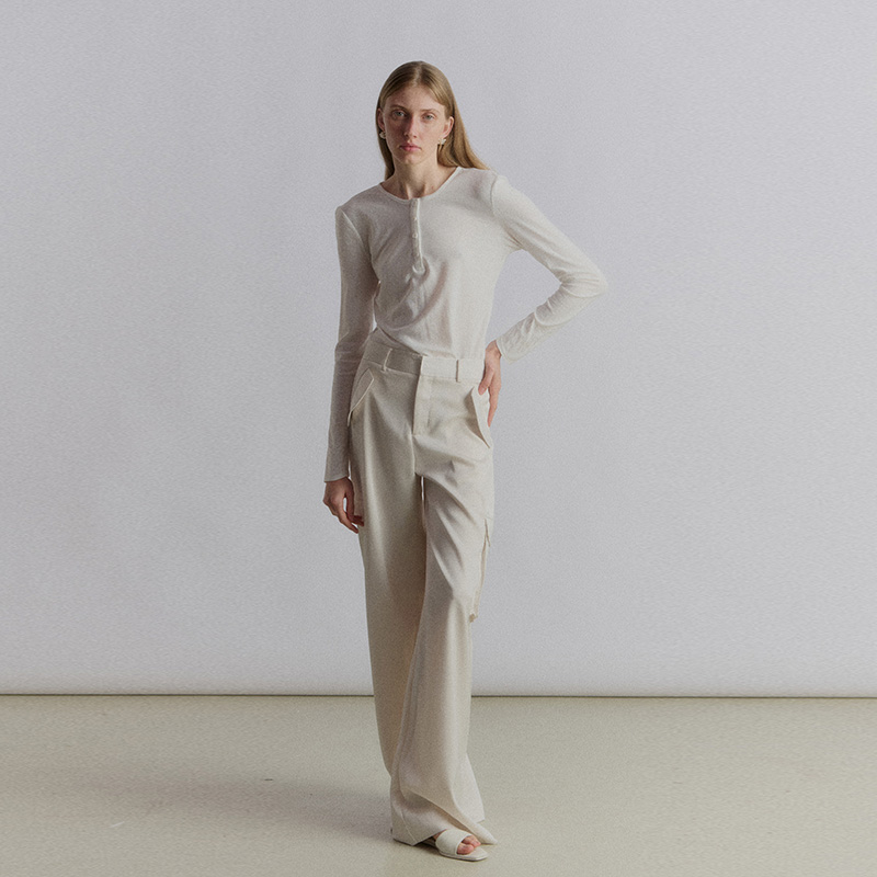 VIKTORIACHAN阔腿裤休闲裤