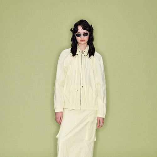 SHROENRO亮银饰珠外套