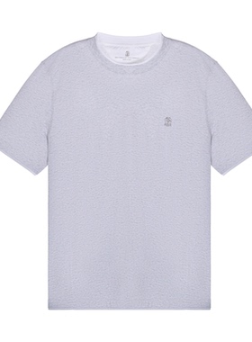 BC/Brunello Cucinelli 春夏新款男士短袖圆领T恤银泰百货 301574