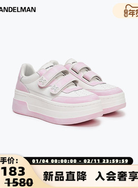 【痞幼同款】ANN ANDELMAN  25新款女士魔术贴增高鞋休闲鞋301286